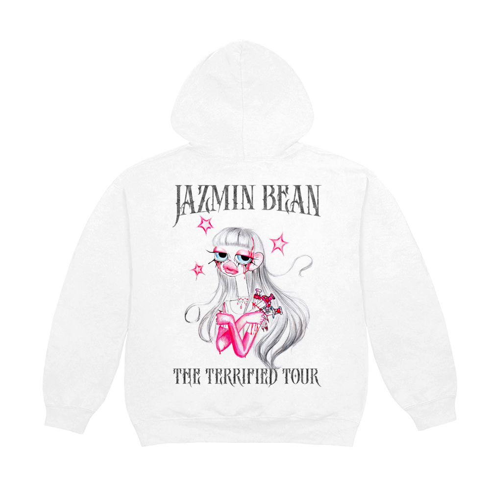The Terrified Tour Date Hoodie Back